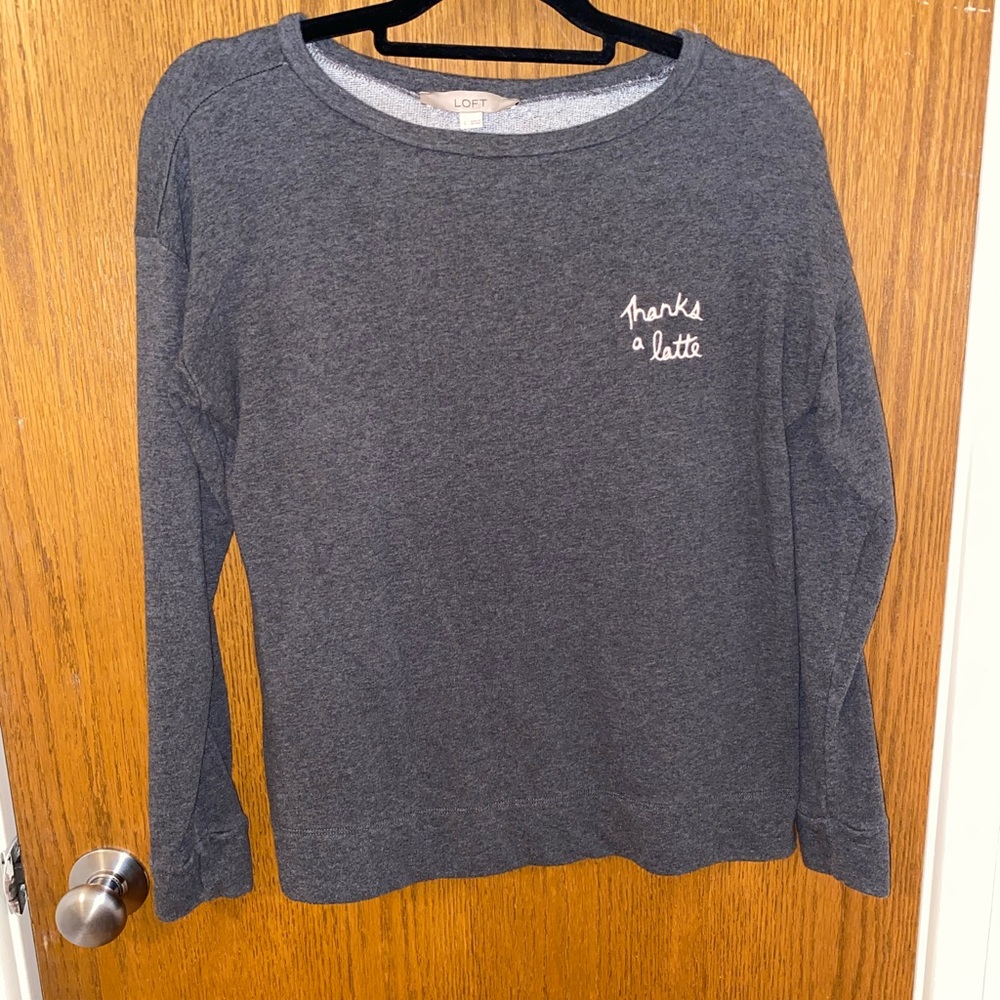 Thanks a Latte LOFT Sweater